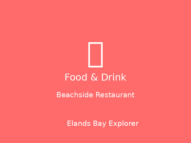 Beachside Restaurant