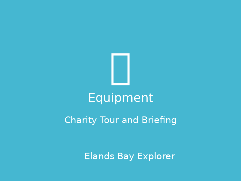 Charity Tour and Briefing