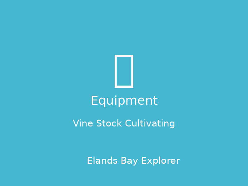 Vine Stock Cultivating